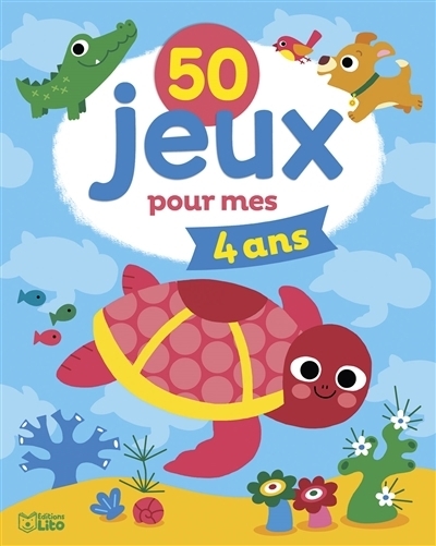 50 jeux pour mes 4 ans | Rinaldo, Luana (Illustrateur)