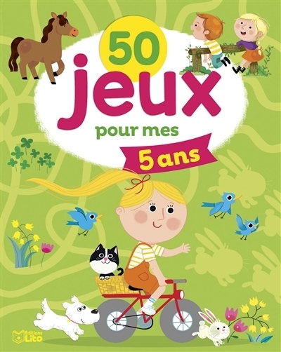 50 jeux pour mes 5 ans | Nocentini, Chiara (Illustrateur)