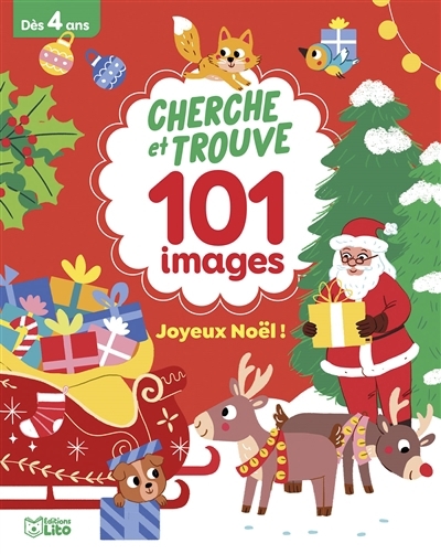 Cherche et trouve 101 images - Joyeux Noël ! | Gurrea, Susana (Illustrateur)