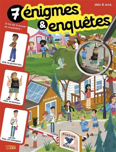 7 énigmes et enquêtes T.01 | Jugla, Cécile (Auteur) | Costamagna, Beatrice (Illustrateur) | Belloni, Valentina (Illustrateur) | Cerato, Mattia (Illustrateur)