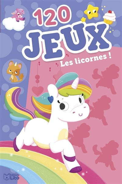 120 jeux : les licornes ! | Gey Trenado, Eva Maria (Illustrateur)