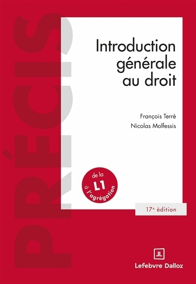 Introduction générale au droit | Terré, François | Molfessis, Nicolas