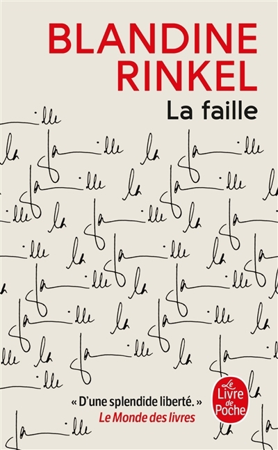 faille (La) | Rinkel, Blandine