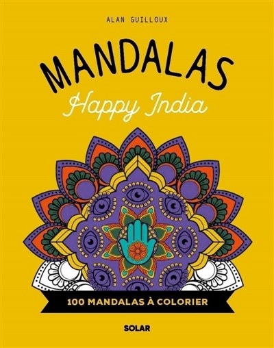 Mandalas Happy India | Guilloux, Alan (Auteur)