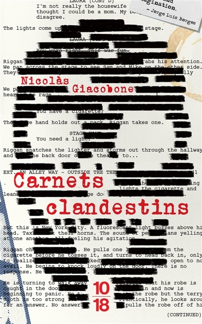 Carnets clandestins | Giacobone, Nicolas