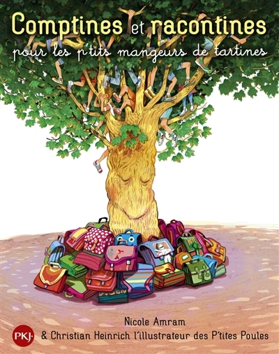 Comptines et racontines pour les p'tits mangeurs de tartines | Amram, Nicole