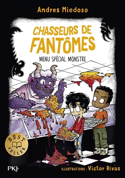 Chasseurs de fantômes T.06 - Menu spécial monstre | Miedoso, Andres (Auteur) | Rivas, Victor (Illustrateur)
