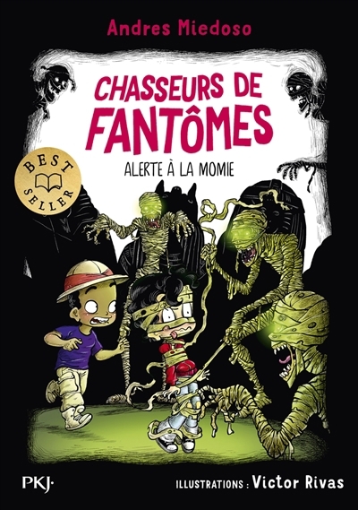 Chasseurs de fantômes T.09 - Alerte à la momie | Miedoso, Andres (Auteur) | Rivas, Victor (Illustrateur)