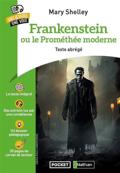 Frankenstein ou Le Prométhée moderne : texte abrégé | Shelley, Mary Wollstonecraft