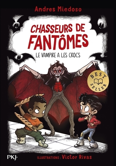 Chasseurs de fantômes T.13 - Le vampire a les crocs | Miedoso, Andres (Auteur) | Rivas, Victor (Illustrateur)
