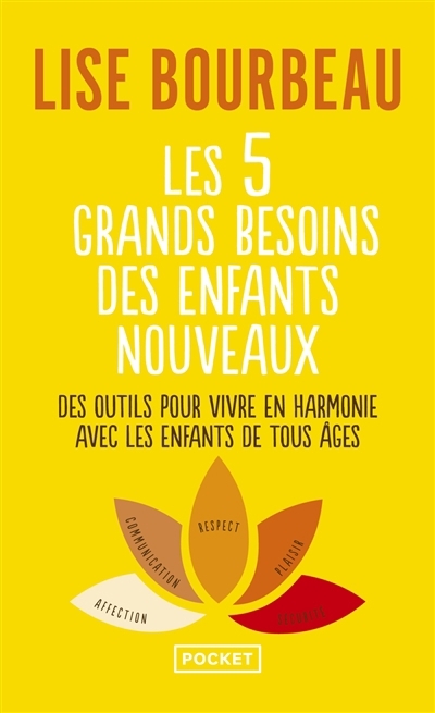 Les 5 grands besoins des enfants nouveaux : devenons les parents que nous voulons être | Bourbeau, Lise (Auteur)