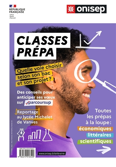 Classes prépa : quelle voie choisir selon son bac et son projet ? : toutes les prépas à la loupe, économiques, littéraires, scientifiques | 