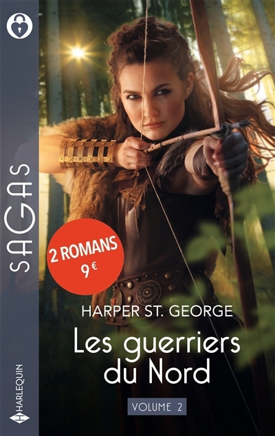 Dans le lit du guerrier ; Captive d'un Viking | St. George, Harper