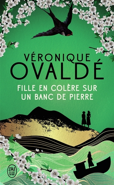 Fille en colère sur un banc de pierre | Ovaldé, Véronique