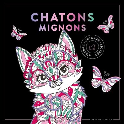 Chatons mignons : colorier, s'amuser, s'évader | 