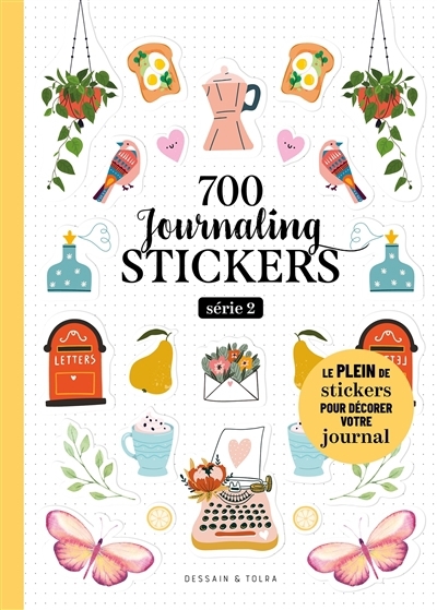 700 journaling stickers : série 2 | 