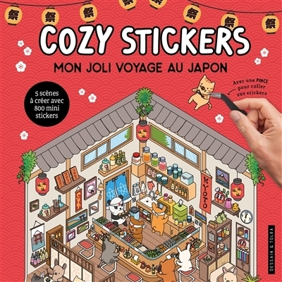 Cozy stickers : Mon joli voyage au Japon | 