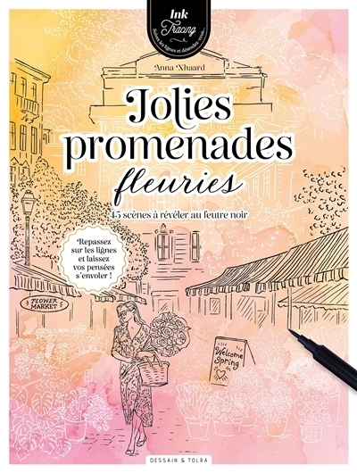 Promenades anti-stress au feutre noir | Dessain et Tolra (Auteur)