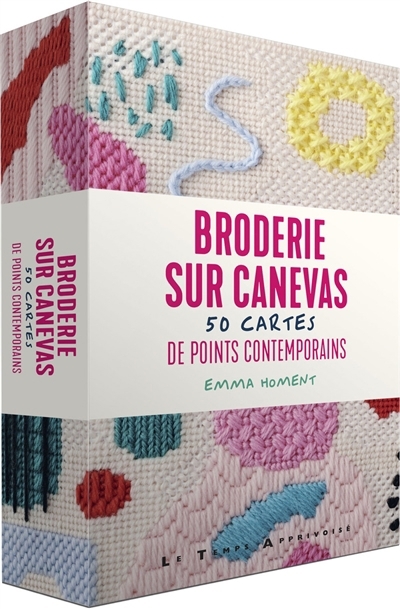 Broderie sur canevas : 50 cartes de points contemporains | Homent, Emma