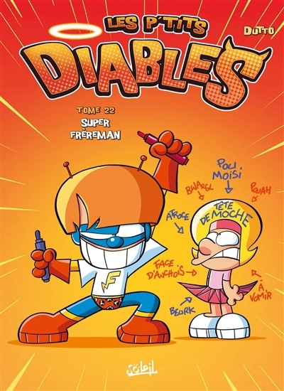 Les p'tits diables T.22 - Super Frèreman | Dutto, Olivier