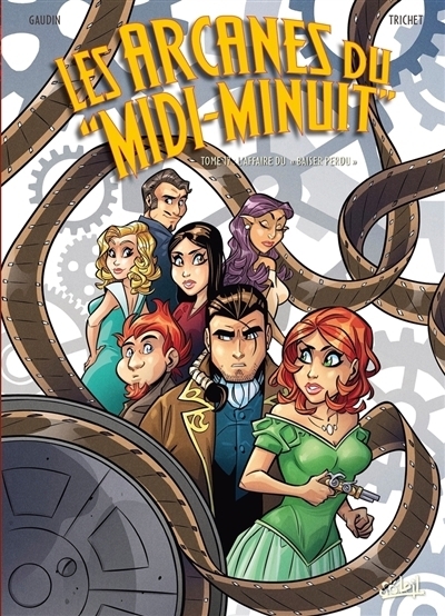 Les arcanes du Midi-Minuit T.17 - L'affaire du baiser perdu | Gaudin, Jean-Charles (Auteur) | Trichet, Cyril (Illustrateur)