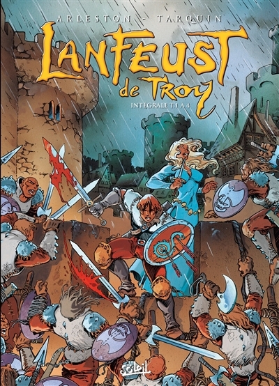 Lanfeust de Troy : intégrale. Tomes 1 à 4 | Arleston, Christophe (Auteur) | Tarquin, Didier (Illustrateur)