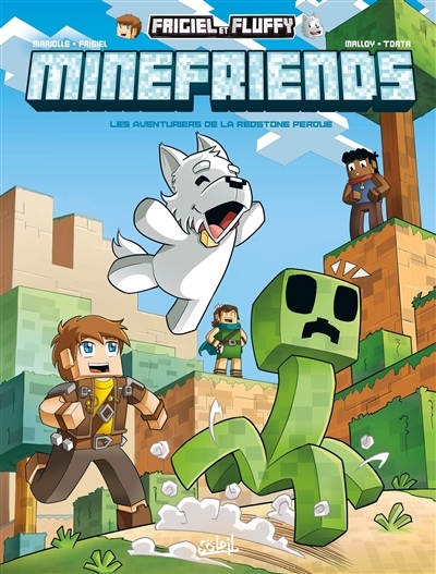 Frigiel et Fluffy : Minefriends T.03 - Les aventuriers de la redstone perdue | Frigiel (Auteur) | Mariolle, Mathieu (Auteur) | Malloy, Marc (Illustrateur)