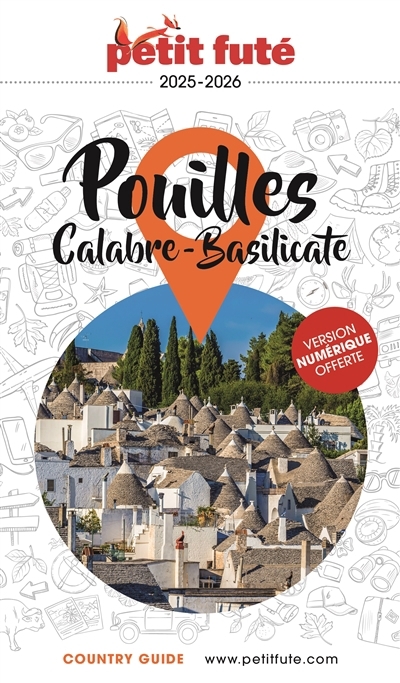 Pouilles, Calabre, Basilicate : 2025 | Auzias, Dominique (Auteur) | Labourdette, Jean-Paul (Auteur)