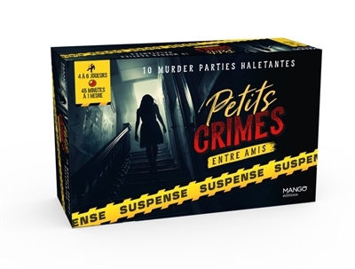 Petits crimes entre amis : suspense : 10 murder parties haletantes | Jeux coopératifs