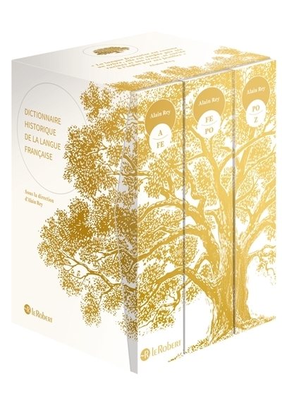 Dictionnaire historique de la langue française | 