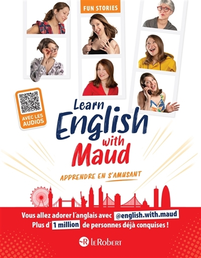 Learn English with Maud : apprendre en s'amusant : fun stories | Vuaillat, Maud (Auteur)