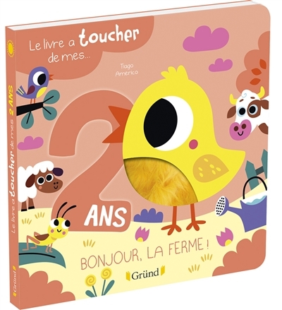 Livre à toucher de mes... 2 ans (Le) | Americo, Tiago