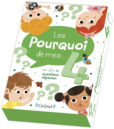 pourquoi de mes 4 ans : un jeu de questions-réponses (Les) | Jeux éducatifs