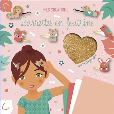 Barrettes en feutrine | Bijoux et accessoires mode