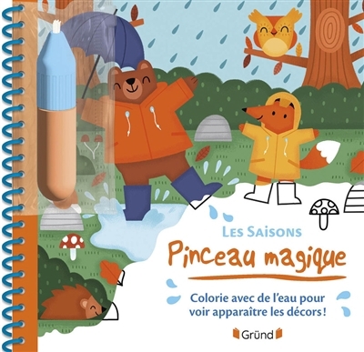 Pinceau magique : Les saisons | Passchier, Andy (Illustrateur)