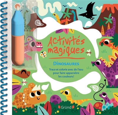 Mes activités magiques : Dinosaures | Pintachan