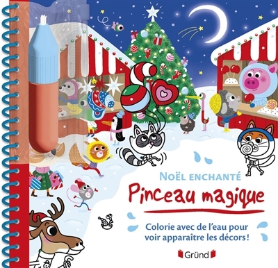 Pinceau magique : Noël enchanté | Ameling, Charlotte (Illustrateur)