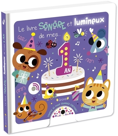 Le livre sonore et lumineux de mes... 1 an | Collet, Emilie (Auteur) | Americo, Tiago (Illustrateur)