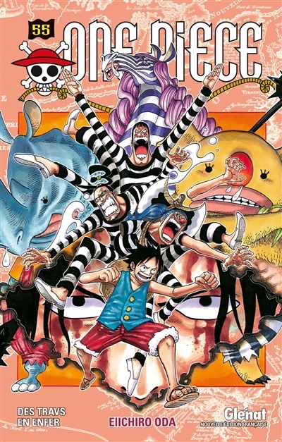One piece T.55 - Des travs en enfer  | Oda, Eiichiro