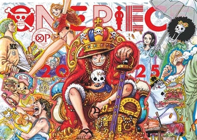 One piece : calendrier 2025 | Oda, Eiichiro (Illustrateur)