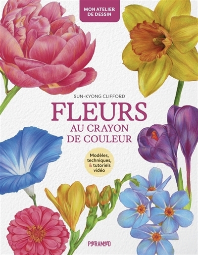 Fleurs au crayon de couleur | Clifford, Sun-Kyong