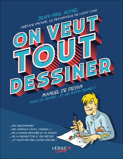 On veut tout dessiner : manuel de dessin pour les jeunes... et les moins jeunes ! | Aussel, Jean-Paul