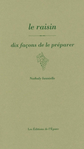 raisin (Le) | Nicolas-Ianniello, Nathaly