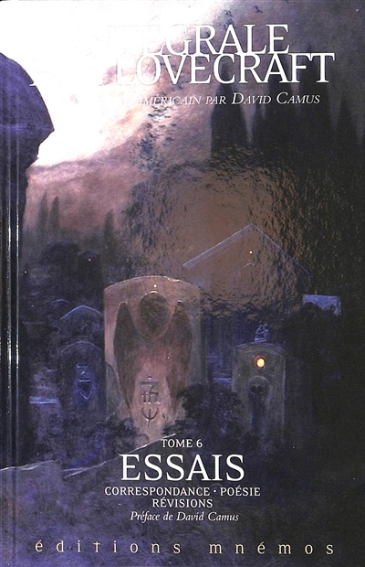 Essais : correspondance, poésie, révisions | Lovecraft, Howard Phillips
