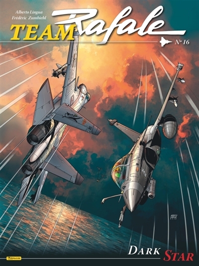 Team Rafale T.16 - Dark Star | Zumbiehl, Frédéric (Auteur) | Lingua, Alberto (Illustrateur)