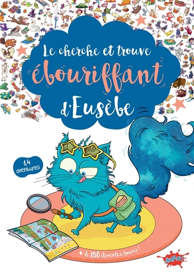 cherche et trouve ébouriffant d'Eusèbe (Le) | La Croix, Séverine de (Auteur) | Karicola, Chiara (Illustrateur)