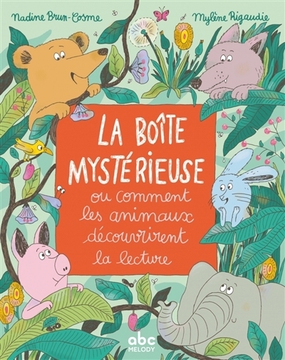 boîte mystérieuse ou Comment les animaux découvrirent la lecture (La) | Brun-Cosme, Nadine (Auteur) | Rigaudie, Mylène (Illustrateur)