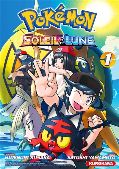 Pokémon : soleil et lune T.01  | Kusaka, Hidenori