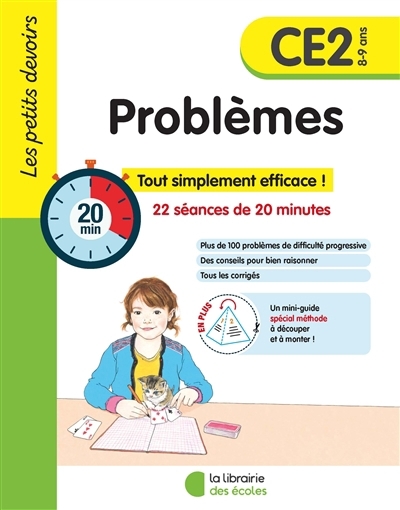 Problèmes CE2, 8-9 ans | Tribouillard, Pierre (Auteur) | Gravier, Alice (Illustrateur)