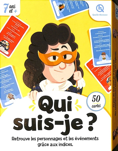 Qui suis-je : retrouve les personnages et les événements grâce aux indices | Enfants 5–9 ans 